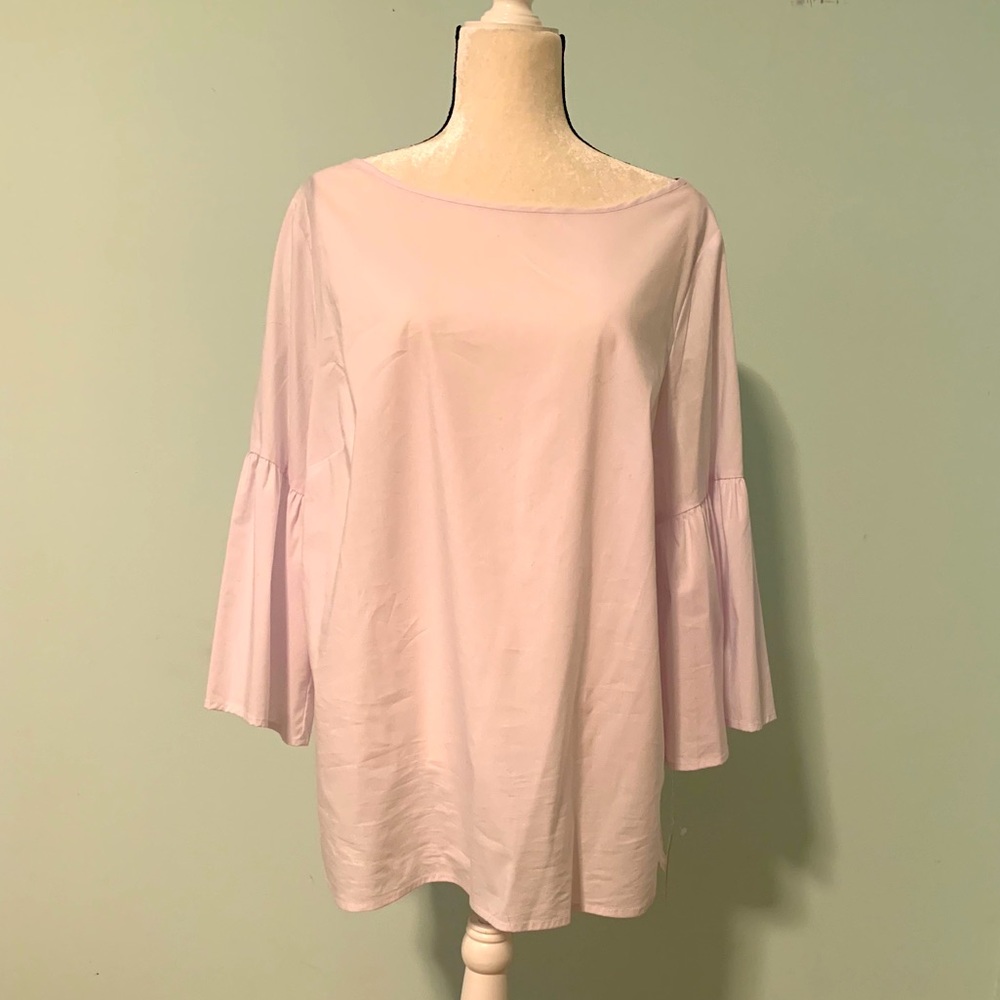 Zac & Rachel White Tunic Top NWT Size XL